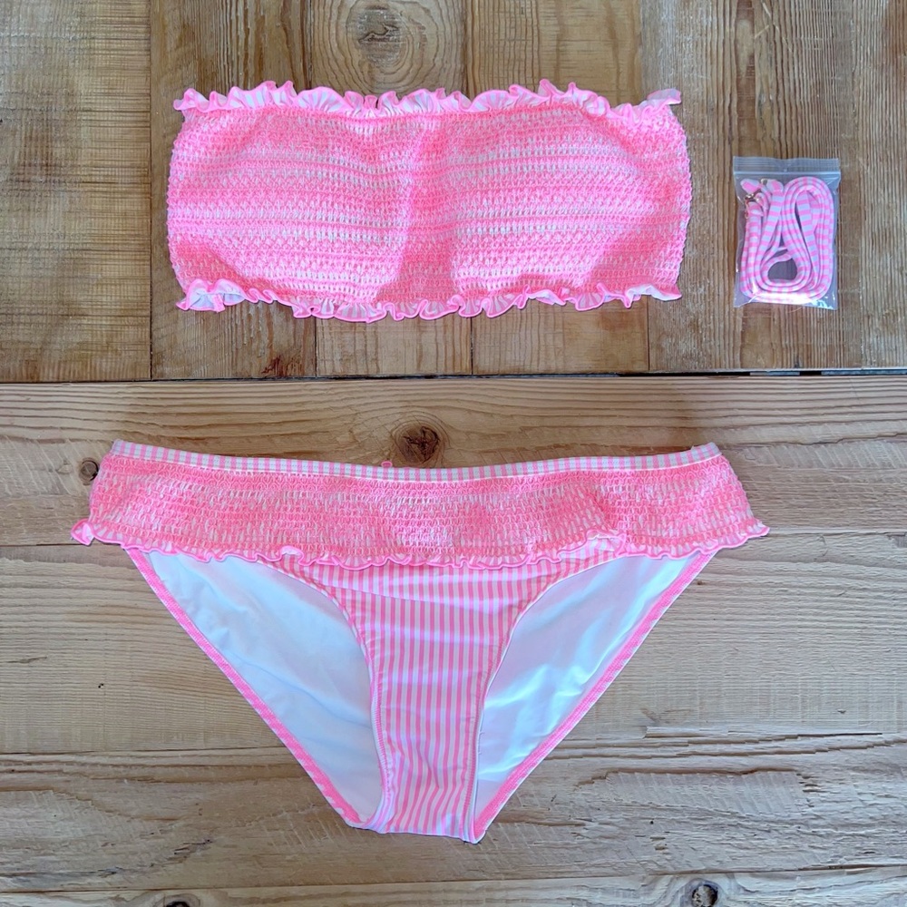 Vineyard Vines Pink striped Bikini